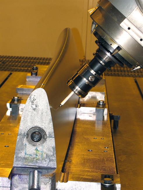 Patented RENGAGE technology allows probing from any direction with a one-time calibration