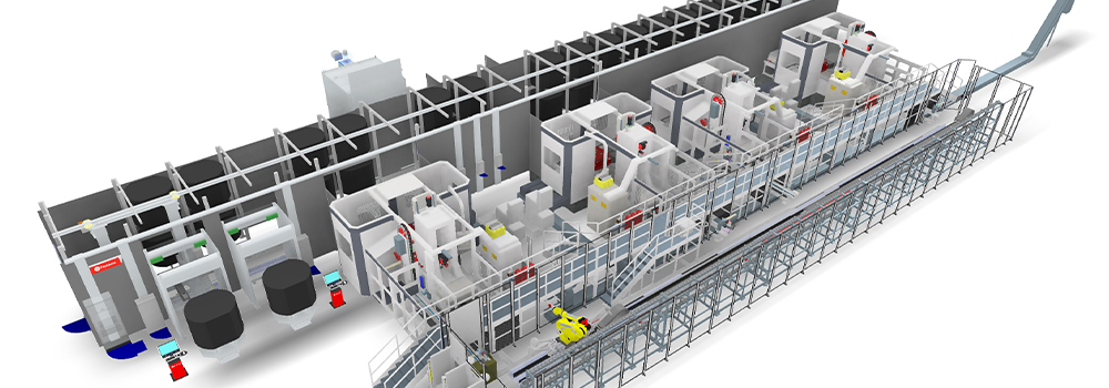 Sistema de fabricación flexible de Trevisan para la producción de válvulas