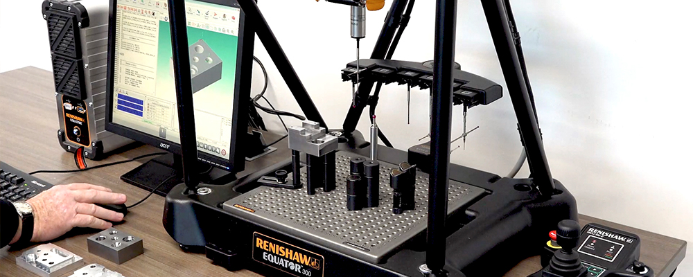 Renishaw’s complete Equator gauging system package for NIMS