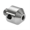 A-5555-0227 - M5 to M3 stainless steel adaptor, L 10 mm