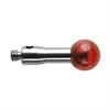 A-5000-4155 - M2 &#216;5 mm ruby ball, stainless steel stem, L 10 mm, EWL 10 mm