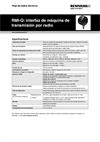 Hoja de datos técnicos:  Interfaz de máquina de transmisión por radio RMI-Q