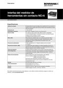 Hoja de datos técnicos:  Ficha técnica: Interfaz del medidor de herramientas sin contacto NCi-6