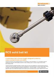 Flyer:  RCS solid ball kit informational flyer