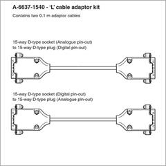 L cable adaptor kit