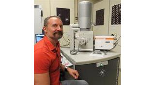 Dr Sergey V Prikhodko from UCLA with his SEM-SCA